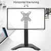 Monitor Arms TV Stand Desktop TV Stand Height Adjustable Desktop TV Base, Suitable for 14 to 27 Inch Flat TVs view 3