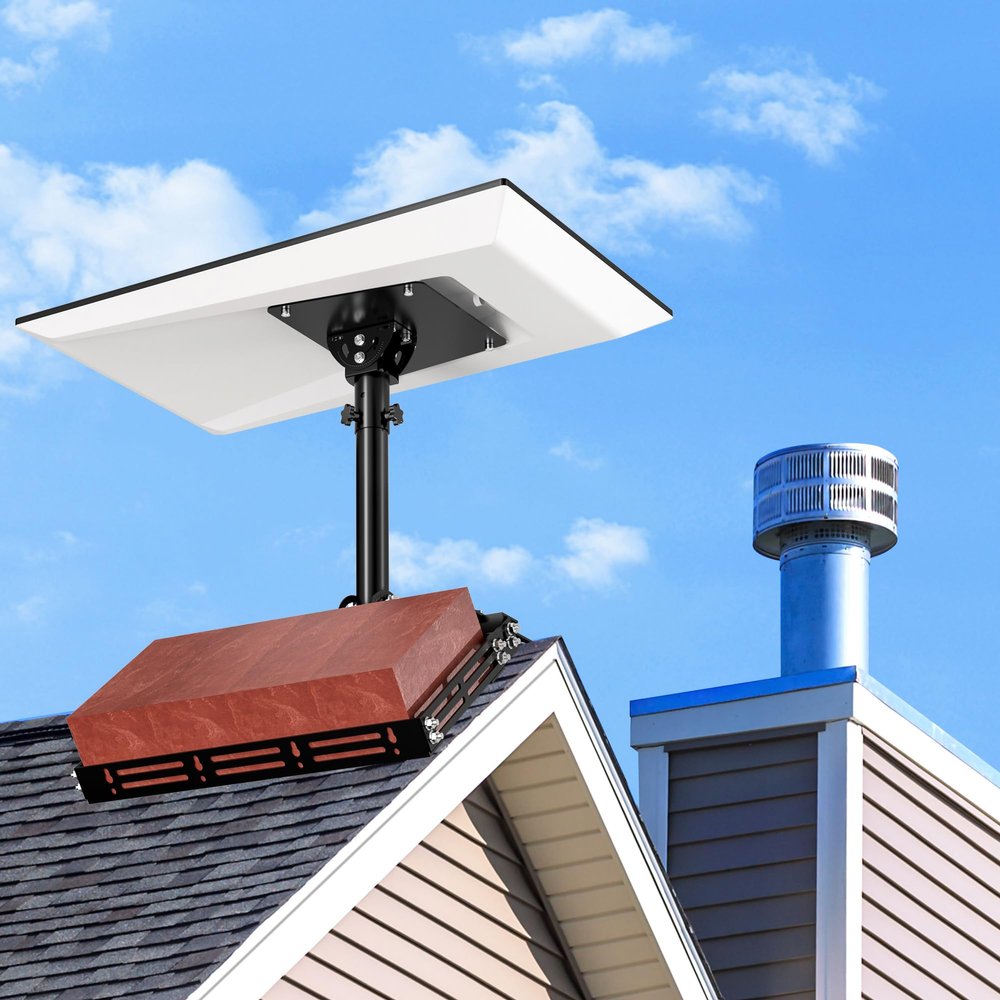 Burbifro Starlink Performance Gen 3 Roof Ridge Mount, Adjustable160 Degree Tilt for Better Signal, Starlink Internet Satellite Mounting Kit, Compatible with Performance(Gen 3) Dish
