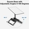 Burbifro Starlink Performance Gen 3 Roof Ridge Mount, Adjustable160 Degree Tilt for Better Signal, Starlink Internet Satellite Mounting Kit, Compatible with Performance(Gen 3) Dish view 2