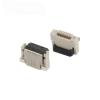10PCS/LOT XF2M- XF2M-0615-1A 6PIN 0.5mm Rear flip Connector up and Down view 1