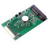 52-pin Mini SATA mSATA PCI-E SSD to 40-pin 1.8-inch ZIF CE Adapter Card view 1