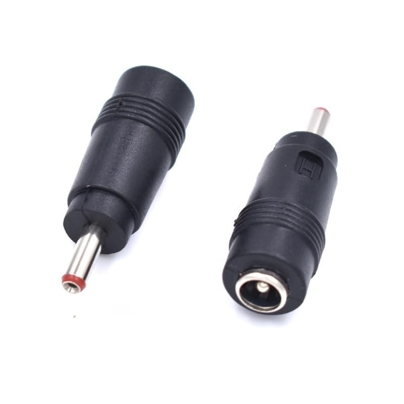 2-Pack DC Power Adapter 5.5x2.1mm Female Jack to 3.5 * 1.35MM Male Plug Power Socket Suitable for Laptop Interface Power Cord