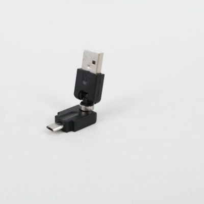 10 Pieces/Batch 360 Degree Rotating Adjustable Angle USB 2.0 Type A Male to Micro USB Male Adapter Converter