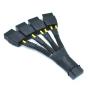 16AWG 4X8Pin Female GPU to PCB 5.0 12+4Pin 12V 600W 16Pin Power Adapter Cable, Suitable for RTX4090 4080 GPU (30CM (16P Straight) view 1