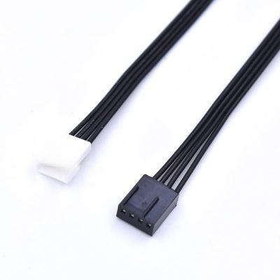 10pcs/lot 30cm Mini 4-pin GPU Fan Male to Female 4-pin Motherboard Standard Fan PWM Sleeve Adapter Cable