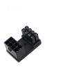 20 Pieces/Batch GPU VGA PCIe 8-pin 6-pin U-Shaped to 180-degree Angle Connector Power Adapter Board for Desktop Graphics Card (PH38B view 1