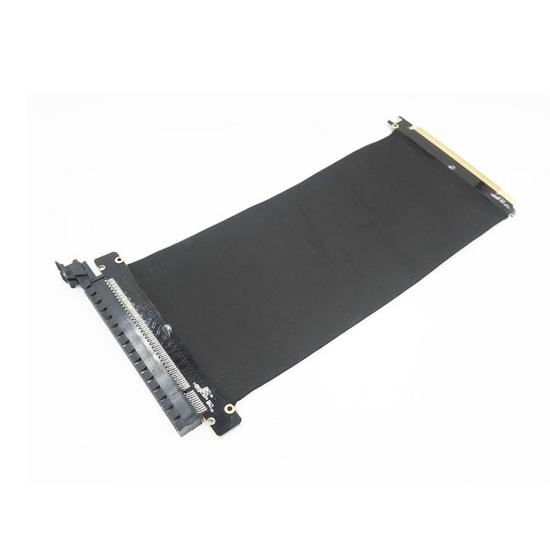 20CM PCIE 3.0 PCI Express x16 to X16 Adapter Card Extender, Flexible Extension Cable, Double-Layer Shielded, Suitable for Mining
