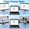 Surface Pro 12 Docking Station, Surface Pro 12 Accessories with 4K HDMI, Thunerbolt 4 Hub (4K@60Hz Display+ 40Gbps Data+ 100W Charging), 2 USB3.0, SD/TF, 3.5mm Audio for Surface Pro 12 inch 2025 view 4