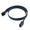 10 pcs/lot 18AWG PCIe 8-pin Female to 8-pin (6+2 Male Extension Cable for PCI Express GPUs) view 1
