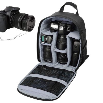 Photographers Gear Storage Bag - Travel Camera Backpack, DSLR Organizer Case | Functional Zipper Pouch Suitable Youth Boys Teens Women Athletes Girls Photography Use, Carrying Mirrorless Bags