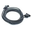 1.5 DB9 Male to Female M/F Cable Serial RS232 Extension Cable (Black view 1