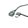 90 Degree USB 2.0 A Male to A Female Right Angle Extension Adapter Cable view 1