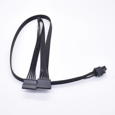 PATA/SATA/FDD Connector to 3 SATA B Modular Power Cable for SE 730W 630W 530W