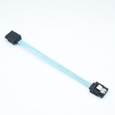 10 Pieces/lot 60cm Aluminum foil Shielded SATA III 6Gbps HDD SSD Data Cable with Locking Buckle (Straight)