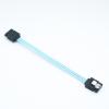 10 Pieces/lot 60cm Aluminum foil Shielded SATA III 6Gbps HDD SSD Data Cable with Locking Buckle (Straight) view 1
