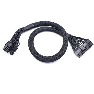 14+10pin to ATX 24pin Motherboard Power Cable, Suitable for Type 3 RM Series RM1000 RM850/RM450 Yellow Label Power Supplies