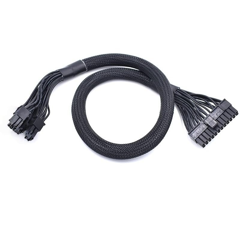 14+10pin to ATX 24pin Motherboard Power Cable, Suitable for Type 3 RM Series RM1000 RM850/RM450 Yellow Label Power Supplies
