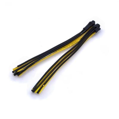20cm 18AWG Dual 6-pin Female to 8-pin Male PCI Express GPU Card Power Adapter Cable