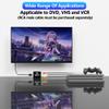 AUKOKIOULA RCA to HDMI Converter, 1080P AV to HDMI Adapter with USB Power, Composite CVBS Video Audio Converter Supports PAL/NTSC for PS2/PS3, Wii, Xbox, DVD, VCR, VHS, Blu-Ray, Plug and Play view 3