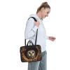 13 Inch Laptop Shoulder Bag For Men Women,Waterproof Briefcase Messenger Bag Owl Tree Hole Laptop Sleeve Bag W/Strap Handle view 3