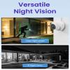 Smart 4K Home Security Camera System, 4pcs Wired PoE IP Cameras with Person/Vehicle Detection, 8CH 4K NVR with 2TB HDD, 2-Way Audio, 100ft Night Vision, 24/7 Recording view 4