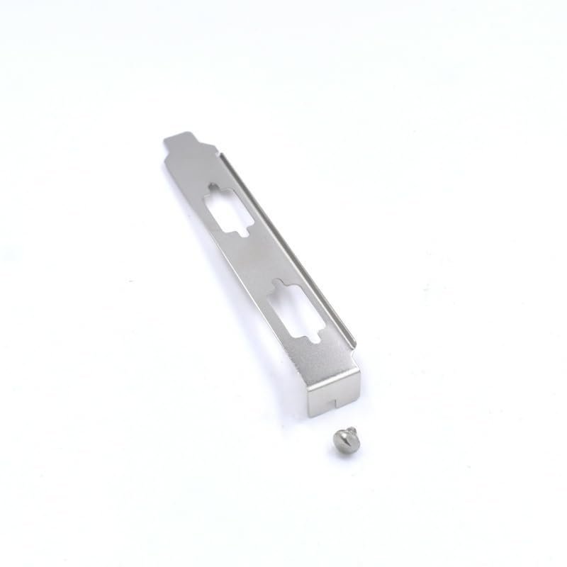 20 pcs/lot Dual DB9 LPT Port Long PCI Bracket Board for Desktop Computers