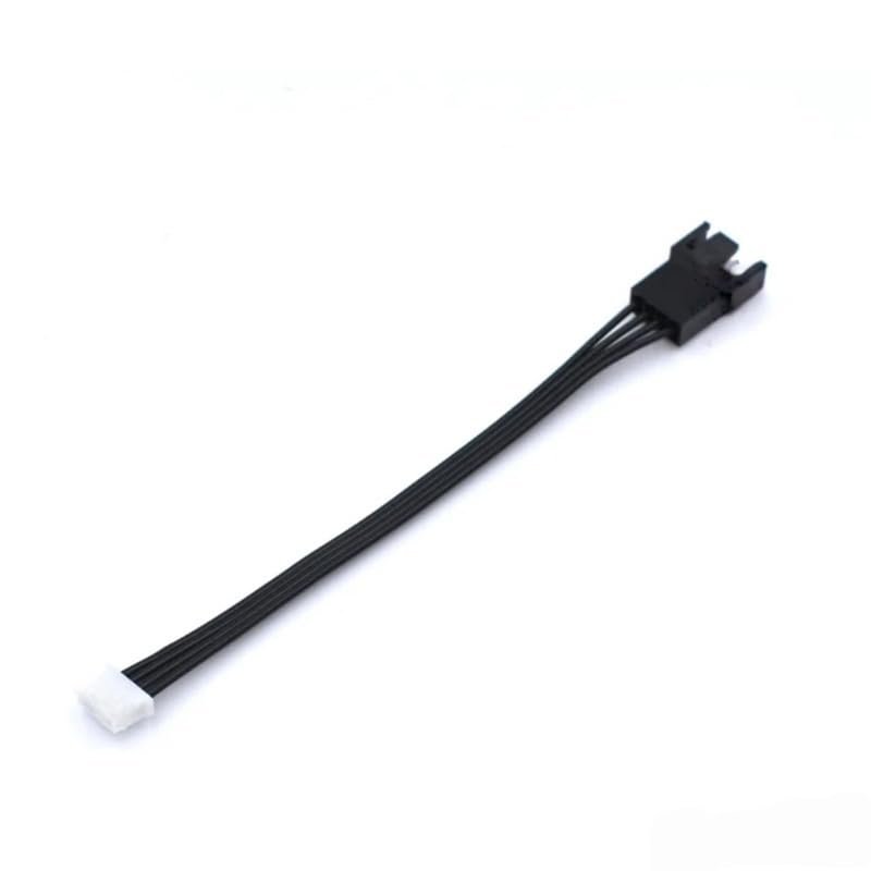 10cm PWM mini 4-pin Fan to Micro 4-pin Power Adapter Black Cable, Suitable for VGA Graphics Card (Color: Black)