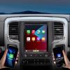 8-Core Car Stereo Radio for Dodge RAM 1500/2500/3500, 2013-2018 Manual A/C Only - 12.8" Touchscreen Head Unit, 4+64GB, Wireless CarPlay & Android Auto - Supports Backup Camera/GPS/4G/WiFi/Bluetooth view 1