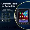 8-Core Car Stereo Radio for Dodge RAM 1500/2500/3500, 2013-2018 Manual A/C Only - 12.8" Touchscreen Head Unit, 4+64GB, Wireless CarPlay & Android Auto - Supports Backup Camera/GPS/4G/WiFi/Bluetooth view 2