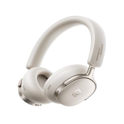Baseus Inspire XH1 Adaptive Active Noise Cancelling Headphones, Sound by Bose, Dolby Audio, Premium Real-Time Adaptive ANC, Adaptive Rich Sound, Hi-Res Audio, 100H Playtime - Starlight Off-White