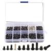 GUPEA 250PCS Flat Head Phillips Screws Kit Small Mini Steel Bolt Set for Repair Computer Electronic Laptop Screws Kit view 2