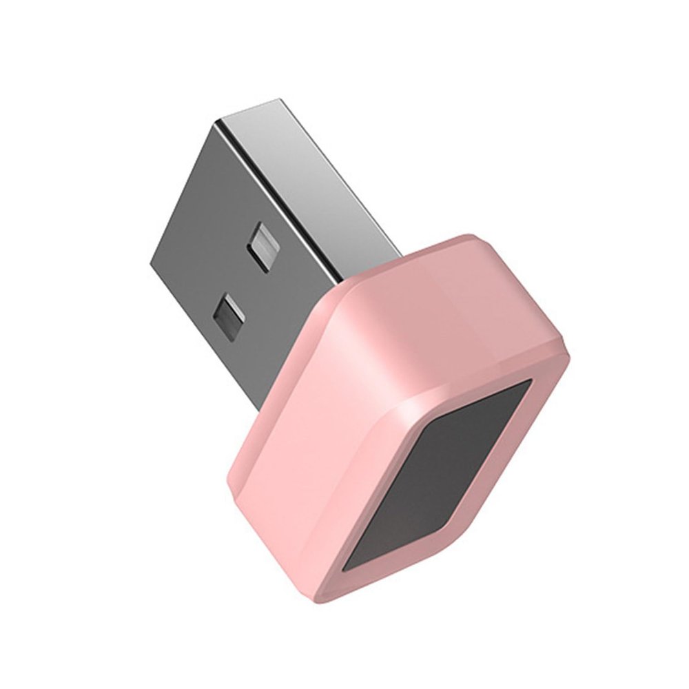 XEGZLH USB Fingerprint Reader 0.05s Login Security 360Degree Sensors Login for Window11/10 Hello Desktop Laptop 2Color Plastic Computer Fingerprint Login Device Plastic Computer Fingerprint Login D