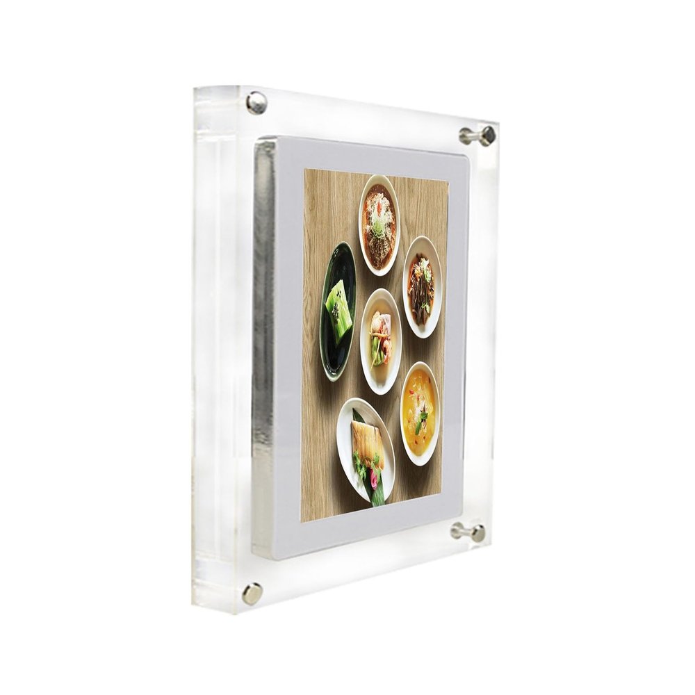 5-inch/7-inch/10-inch Transparent Acrylic High-Definition Digital Photo Frame, Video, Picture and Music Multi-Function Player, Electronic Photo Album(5 inch) (7 inch)