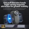 Lemnoi 4K Thumb Action Camera,Mini Body Cam Hands Free Recording POV Worn Portable Camcorder for Bike Cycling, Pet,Travel,Work(32G-Card, Black) view 4