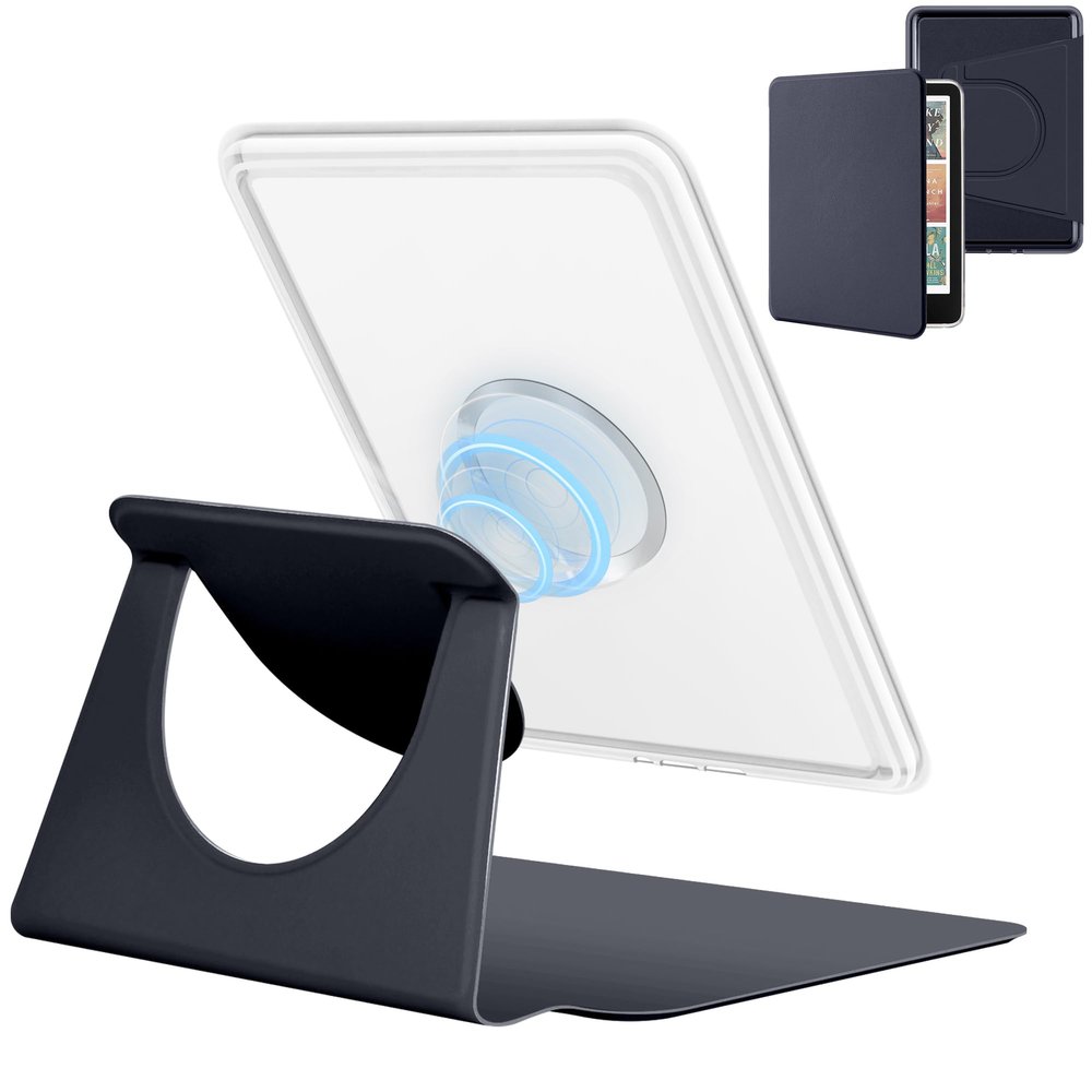 Vane Oak Magnetic Detachable 2-in-1 Stand Case for 6.8" Kindle Paperwhite (11th Generation-2021) and Kindle Paperwhite Signature Edition, Slim PU Shell Cover Case with Auto Wake/Sleep, Dark Blue