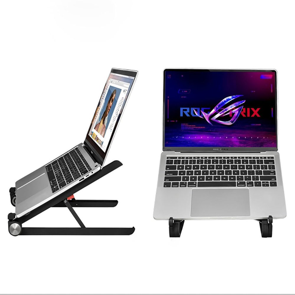 PHAPPY Portable Laptop Stand for Asus VivoBook 15 X512 X512JA Laptop for Desk,Made of Reinforced Nylon, 304 Stainless Steel and Silicone