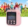 Zopsc Instant Print Camera for Kids, 48MP 2.4in HD Digital Cameras with Double Lens, 16x Zoom, Filters, Games and Music, Christmas Birthday Gift for Boys, Girls (Pink Rabbit) view 3