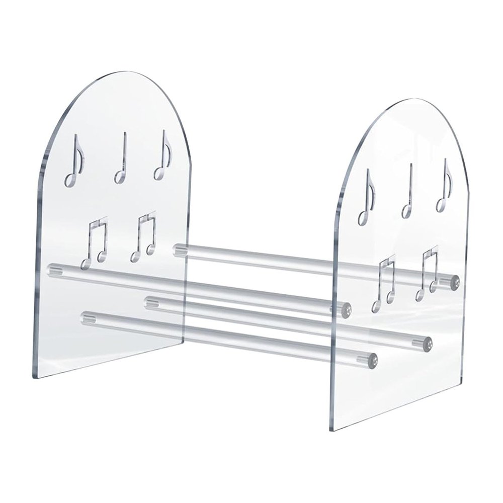 TTETTZ CD Record Storage Organizer, Vinyl Storage Rack, Easy to Assembly, Home Storage Rack for Bedroom Albums