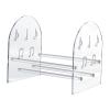 TTETTZ CD Record Storage Organizer, Vinyl Storage Rack, Easy to Assembly, Home Storage Rack for Bedroom Albums view 1