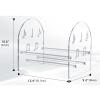 TTETTZ CD Record Storage Organizer, Vinyl Storage Rack, Easy to Assembly, Home Storage Rack for Bedroom Albums view 4