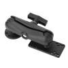 1.5 Inch Ball Short Arm Fish Finder Mount Aluminium Alloy Marine Electronic Mount Fish Finder Tablet Holder Rack for view 3