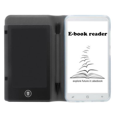 FAUOSWUK Pocketbook Ereader, 5 Inch E Book Reader Devices with Color LCD Touchscreen, 1+8GB, Anti Dazzle ans Eye Friendly, Portable Digital Reader