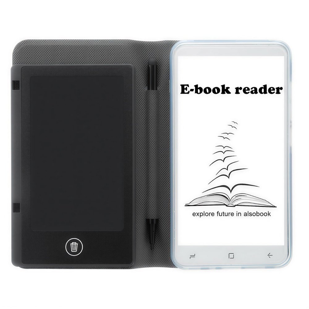 FAUOSWUK Pocketbook Ereader, 5 Inch E Book Reader Devices with Color LCD Touchscreen, 1+8GB, Anti Dazzle ans Eye Friendly, Portable Digital Reader