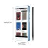 FAUOSWUK Pocketbook Ereader, 5 Inch E Book Reader Devices with Color LCD Touchscreen, 1+8GB, Anti Dazzle ans Eye Friendly, Portable Digital Reader view 2