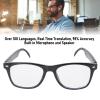 AI Translation Glasses, Real Time Translator for Over 100 Languages with Built in Microphone and Speaker, Smart Sunglasses for Travel Music Call view 4