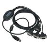 XVFSPWP USB to 2/4-Port RS-232 Converter USB V2.0 to 9-pin RS232 Serial Cable Adapter UT-8814(4 Ports) view 4