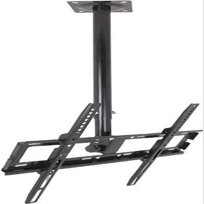 GDMEPMU TV Stand TV Unit, Tilt, Swivel TV Ceiling Mount for 32 to 55" LED Flat Screen TV's, Extra Long Ceiling Tv Mount Bracket, Max Loading Up to 77 Lbs TV Mount TV Stand