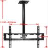 GDMEPMU TV Stand TV Unit, Tilt, Swivel TV Ceiling Mount for 32 to 55" LED Flat Screen TV's, Extra Long Ceiling Tv Mount Bracket, Max Loading Up to 77 Lbs TV Mount TV Stand view 2