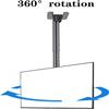 WQPMRMG TV Stand TV Unit, Ceiling TV Mount Bracket, Fits 32-75 Inch Flat Panel Televisions,Adjustable Height Telescoping Tilt and Swivel, Max TV Weight 132 Lbs TV Mount TV Stand view 4