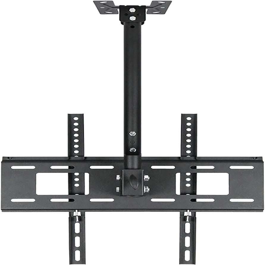 GDMEPMU TV Stand TV Unit, TV Ceiling Mount, Adjustable Tilt Swivel, Fits 26-60 Inch TVs, Max VESA 400x400mm, with Loading 132 Lbs TV Mount TV Stand